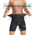 thumbnail image 2 of VASLANDA Men Tummy Control Shorts High Waist Slimming Shapewear Body Shaper Leg Underwear Briefs, 2 of 7