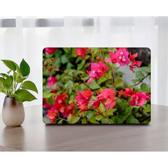 KSK KAISHEK Plastic Hard Case Only for 2023/2022/2021 Rel. MacBook Pro 16" Touch ID + Black Keyboard Cover Model: A2780 A2485 Flower 0806
