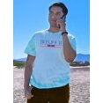 thumbnail image 2 of Bonjour Paris Good Idea Tie Dye Cyclone Men -Image by Shutterstock, Male Small, 2 of 4