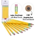 Mr. Pen Jumbo Pencils, 10 Pencils and 1 Sharpener, Big Pencil, Fat