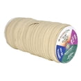thumbnail image 5 of Mandala Crafts Flat Elastic Band, Braided Stretch Strap Cord Roll for Sewing and Crafting; 3/8 inch 10mm 50 Yards Cream, 5 of 5