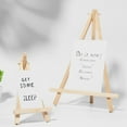 thumbnail image 3 of 10 Artist Easels Tabletop Wooden Tripod Display Stand for Photo Chalkboard Signs, 3 of 12