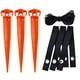 thumbnail image 1 of Kit De Estacas Para Árboles Con Acabado Profesional Soporte De Plantas Con Estaca Para Árboles Jóvenes De Jardín Eigraketly HA035481-00, 1 of 6