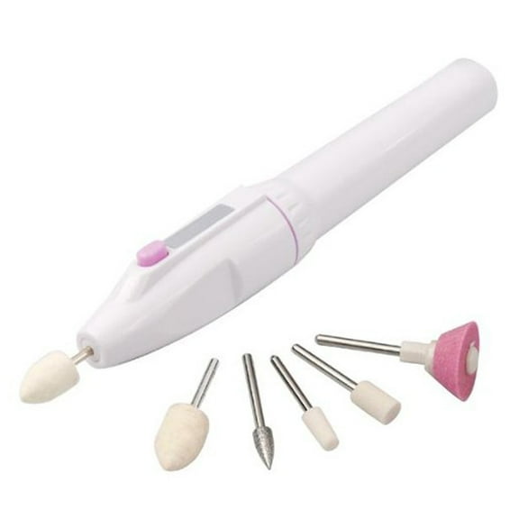 ZOUYUE Nail Shaper Electric Nail Art Trimming Kit Home Nail Salon Shaper Manicure Polishing Tool