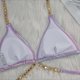 thumbnail image 5 of Trajes de Baño de Bikini de Mujer de Color Sólido Sexy de Moda Dividido con Pantalones, Nylon de Corte Alto para la Piscina de Playa Y las Vacaciones de Verano, 5 of 9