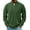 Green, variant on LEKWK Quarter Zip Pullover for Men Stand Collar Long Sleeve Ribbed Sweatshirt Soft Stretch Relaxed Fit Casual Sweater Top for Work Travel Outdoor Layering and Everyday Fall Winter Wear Navy S
