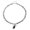 1, variant on Faceted Geometric Cut Alloy Pendant Necklace Shimmering Reflective Chain Jewelry For Women Gift
