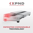thumbnail image 4 of D'Addario Accessories XPND Pedal Board - Pedal de guitarra que se expande - Pedales para guitarras - Pedalero de aluminio ligero y duradero de 2 filas - Gancho y bucle preaplicados para intercambiar p, 4 of 6