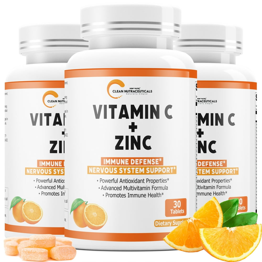 Vitamin C with Zinc (Infused w/ 25 Healthy Vitamins) Immune Support for