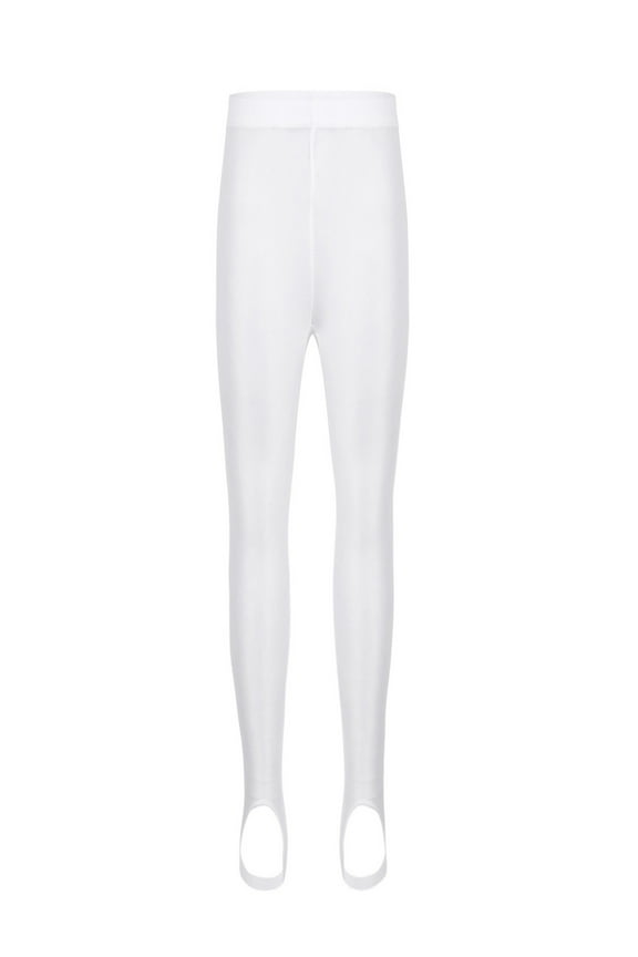 Unisex Boys Girls Stretch Pantyhose Stockings Tights Leggings Dance Athletic Yoga Training Stirrup Pants