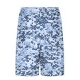 thumbnail image 6 of GUZOM Mens Blue Camo Board Shorts with Compression Liner Quick Dry Swim Trunks for Men Surfing Swimming,Size S, 6 of 6