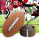 thumbnail image 2 of Rugby Foldable Water Bottle Kettle Portable Leakproof Drinking Cup Football Free Silica Gel 750ml S, 2 of 4