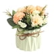 thumbnail image 2 of Flores artificiales Bonsai, plantas artificiales Flores de en jarrón de cerámica Mini planta en maceta para boda en hogar Oficina Verde Macarena Flores De Hortensia, 2 of 8