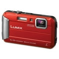 thumbnail image 2 of Panasonic Lumix TS30 16 Megapixel Compact Camera, Red, 2 of 2