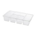 thumbnail image 2 of Large Snack Box Container, Clear Divided Serving Tray with Lid Portable Snack Tray with Lid for Fruit Candy Veggie Tray Travel Snackle Box Charcuterie Container for Picnic Party, 2 of 8