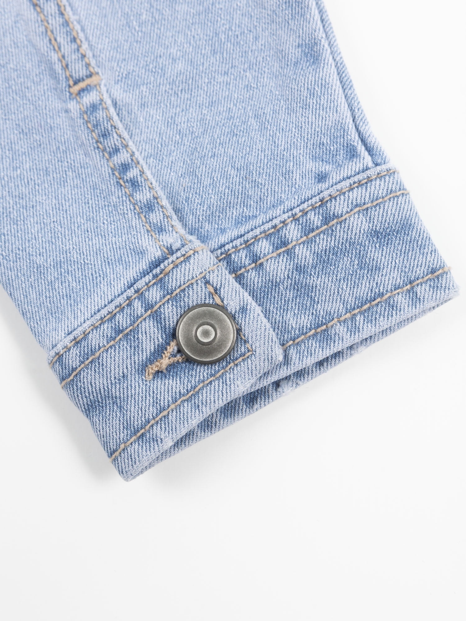 Wonder Nation Girls Denim Jacket, Sizes 4-18 & Plus