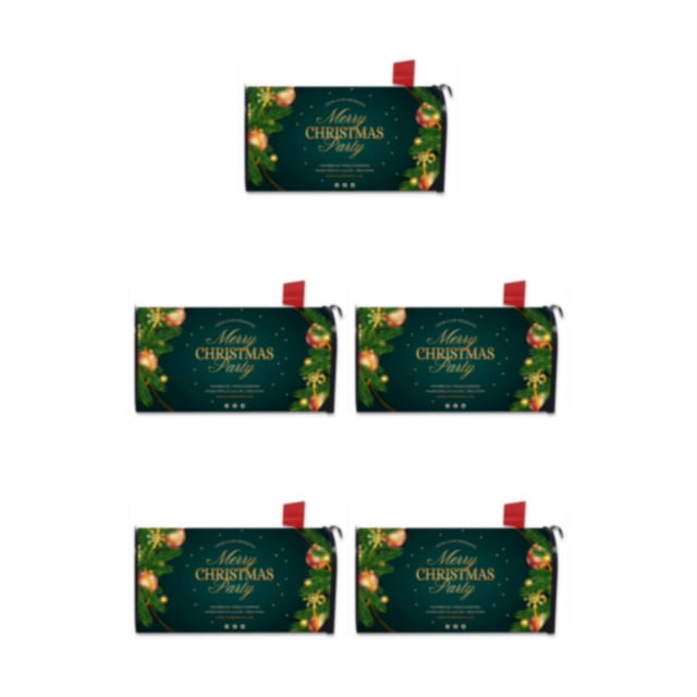 maskred Bright And Warm Decoration Brighten Up Mailbox Spring-inspired Cover Standard YTYH2309085 5Set