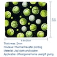 thumbnail image 5 of Tennis Square 8.3x9.8 Inch Non-Slip Rubber Bottom Printed Desk Mat Gaming Mouse Pad Mousepad Suitable for Office and Gaming, 5 of 6