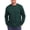 BlackGreen, variant on GENTS BLISS Crew Neck Men Sweatshirts Fleece Long Sleeve Shirts for Men Casual Pullover Sweatshirts for Men