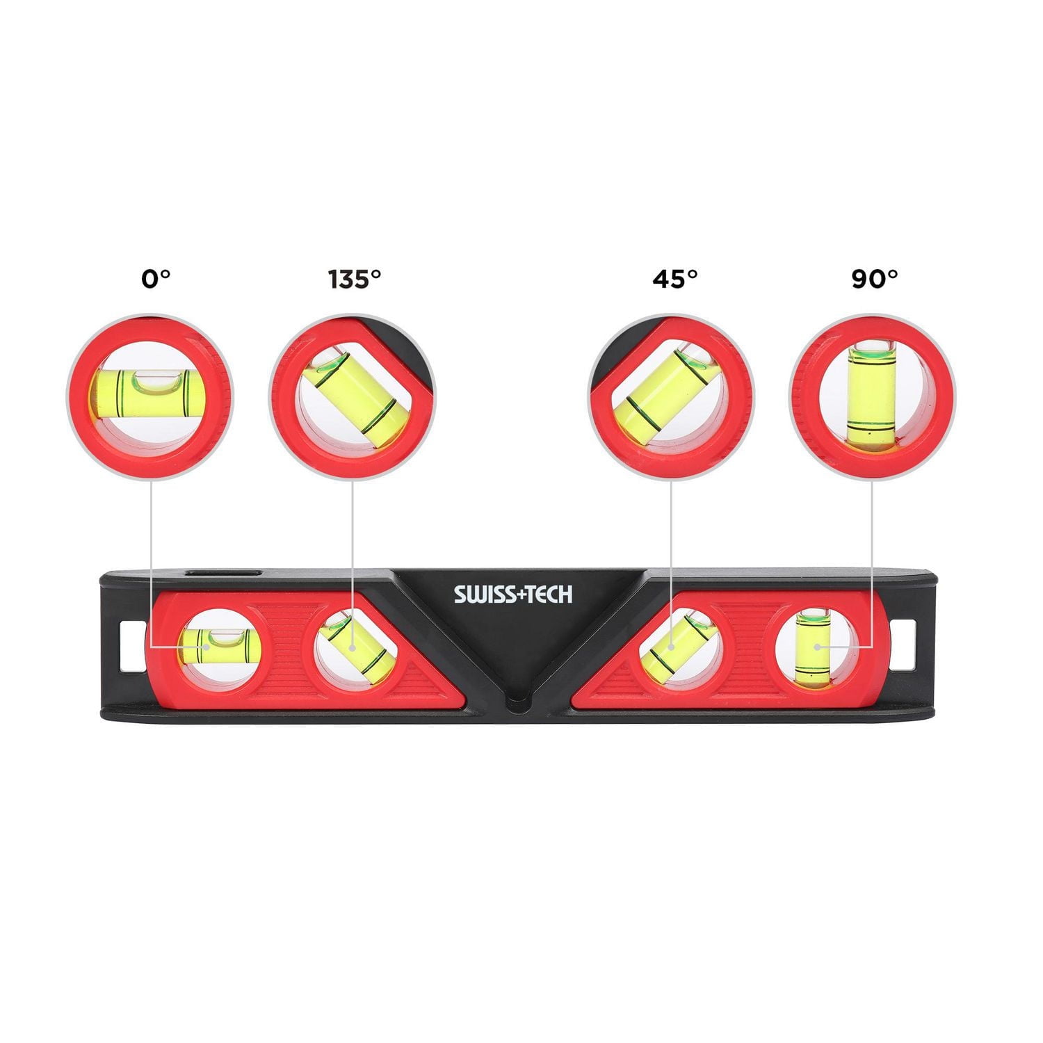 Swiss Tech Niveau torpille 9 po Niveau de cadre photo