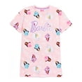 thumbnail image 1 of Barbie Robe de Nuit Rose à Manches Courtes pour Filles, 1 of 6