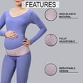 thumbnail image 2 of HAB Smart 3 in 1 Pregnancy Support Belt - Compression Belly Bands for Pregnant Women, Maternity Support Belt for Back/Pelvic/Hip Pain, 2 of 5