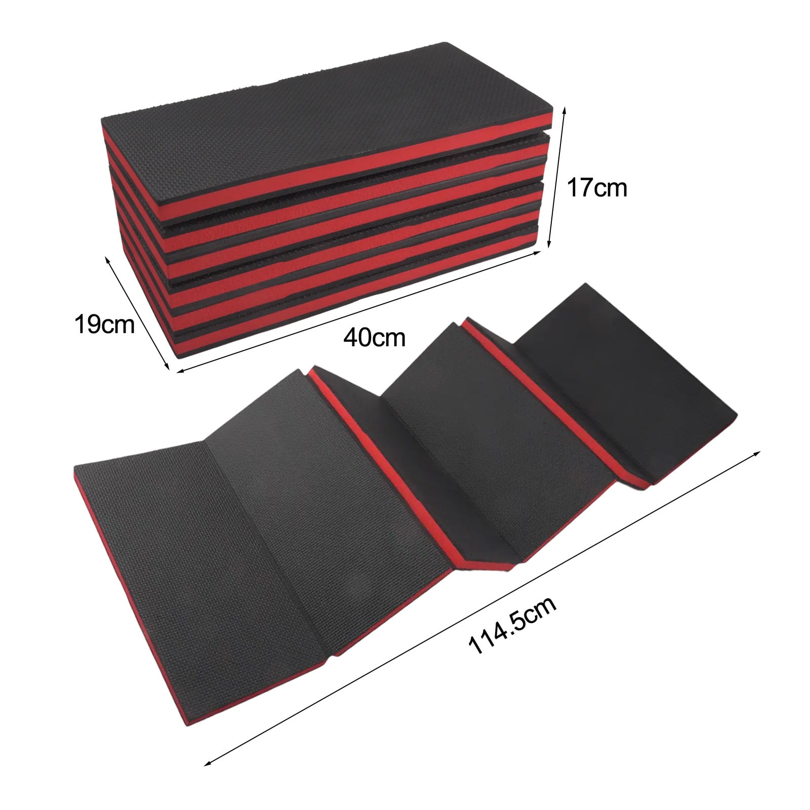 6-Folds Car Repair Lying Kneeling Mat Waterproof Portable EVA Foam Knee Cushion