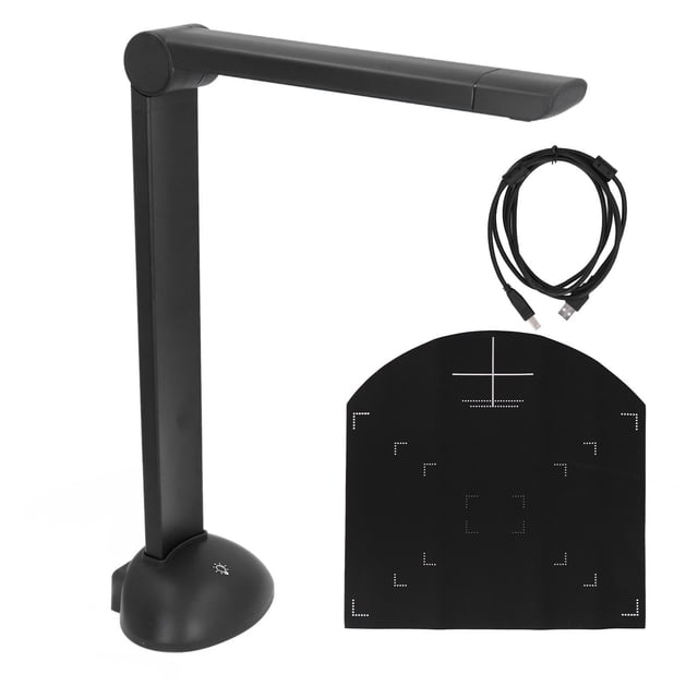 Escáner De Documentos A3 A4, con Luz LED Cámara De Escaneo De Archivos con Resolución HD De 12MP Y 3672x2856 para Enseñanza En La Oficina