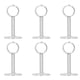 thumbnail image 4 of Soporte Para Barra De Armario, 6 Piezas, Soporte Para Barra De Cortina Para Cocina, Soportes Para Barra Colgante Para , Barra De Cortina De Ducha Para Ropa Y Barras Para, 4 of 7