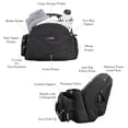 thumbnail image 2 of Tushbaby - Portabebé con asiento de cadera con certificación de seguridad - Ganador del premio Mom's Choice, visto en Shark Tank, portabebés ergonómico y extensores para recién nacidos y niños pequeño, 2 of 5