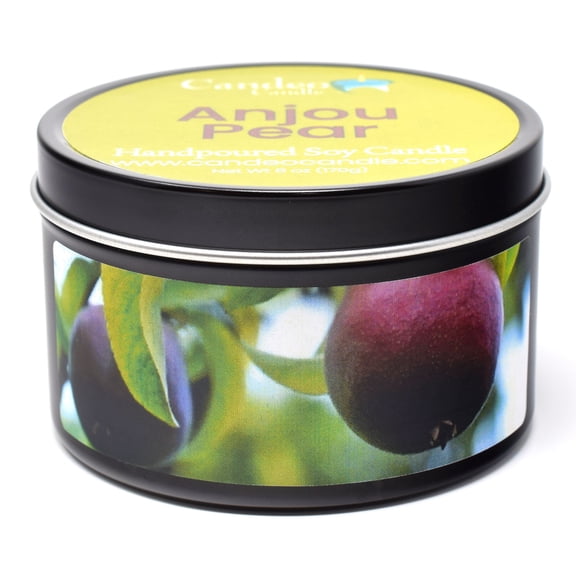 Anjou Pear, 6oz Soy Candle Tin