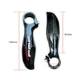 thumbnail image 2 of MTB Bike Bar Ends Carbon Fiber Mountain Bike Bicyle Handlebar Ends  22.2mm Glossy, 2 of 8