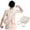 Beige, variant on 33" Extra Long Natural Sisal Back Scrubber, Exfoliating Body Shower Scrubber with Drawstring Handle, Deep Cleanse Skin Rejuvenation Bath Towel for All Skin Types