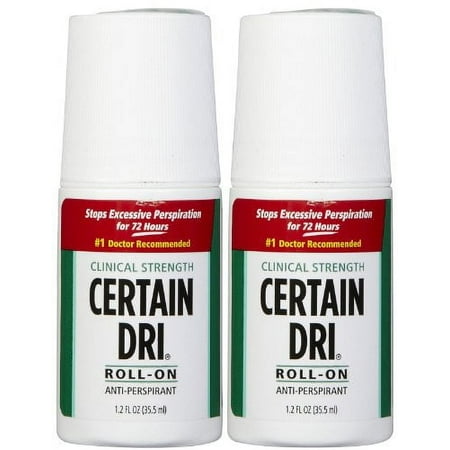 Certain Dri Prescription Strength Clinical Antiperspirant (Pack of 2)