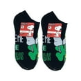 thumbnail image 3 of Peanuts St. Patrick's Day Women's No Show Socks, 6-Pack, Size 4-10, 3 of 5