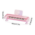 thumbnail image 3 of ChicYu Children’s Beginner Electronic Keyboard 37 Key Small Piano for Girls Multifunctional Design Songs Rhythms and Recording for 3 4 5 6 Year Old Boys Girls Gifts, 3 of 5