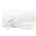 thumbnail image 1 of Fundas de almohada Utopia Bedding King Size, paquete de 6 unidades, microfibra suave, 1 of 6