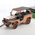 thumbnail image 2 of 1 modelo de coche, decoración de oficina en casa de arte Vintage, estatuilla de coche artesanal de hierro de Metal, 24cm * 12cm * 12cm TUNC Sencillez, 2 of 4