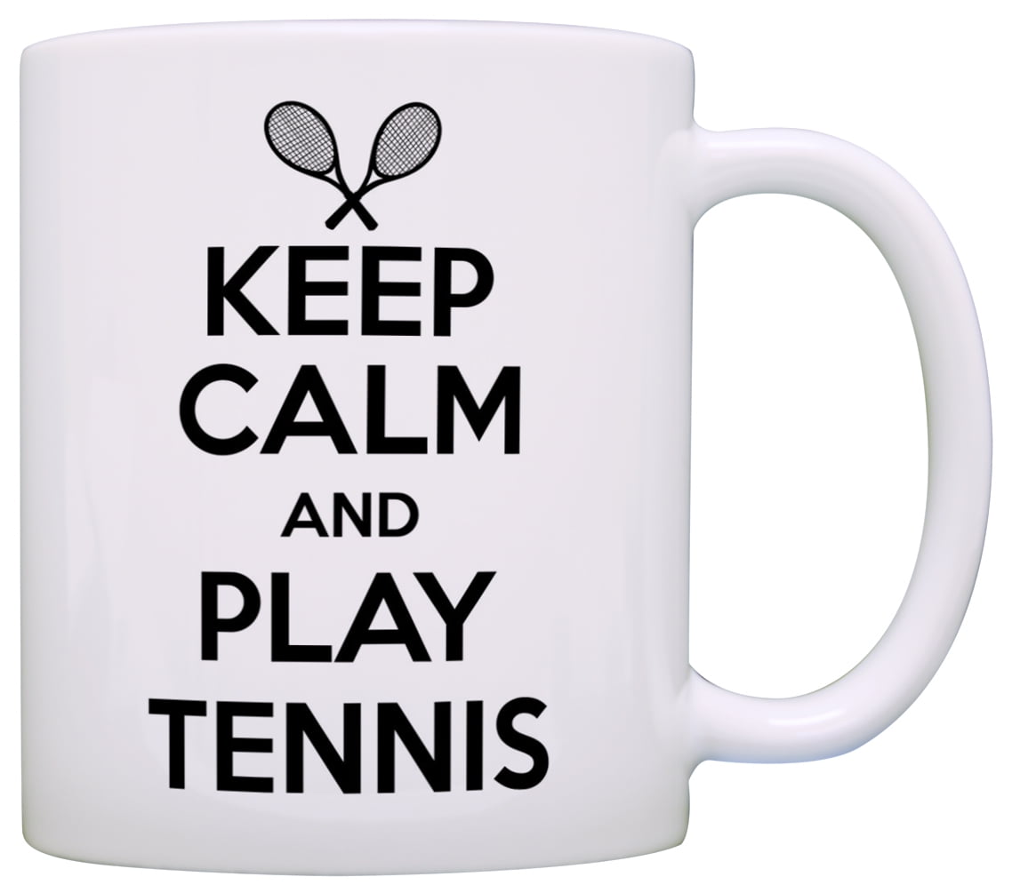 KEEP CALM And Play Table Tennis Mug Coffee Cup Gift Idea present sports 