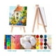 thumbnail image 3 of Mini Caballete De Madera Con Lienzo Para Pintura 14 Piezas BELUG blanco, 3 of 3