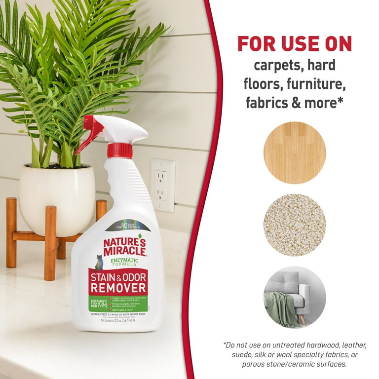 Nature's Miracle Cat Stain & Odor Remover, 32 Oz photo 4