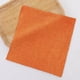 thumbnail image 2 of Toallas de Fleece Toallas de Baño 30x30 Toallas para la Cocina, color naranja, 2 of 6