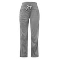 thumbnail image 6 of Yievot Womens Straight Leg Sweatpants with Pockets Drawstring Elastic Waisted Wide Leg Pants for Running Yoga Workout, 6 of 8