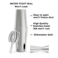 thumbnail image 4 of Cocktail Shaker Set: Professional Boston Shaker, Cocktail Strainer and Jigger Set. 4 Piece Premium Stainless Steel Bar Supplies for Awesome Cocktail Mixing Experience, 4 of 8