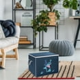 thumbnail image 5 of olkpmnmk Clearance Sale!Throw Blanket Home Decor,Large Capacity Clothes Storage Bag Organizer with Fabric for Comforters,Bedroom Decor, 5 of 5