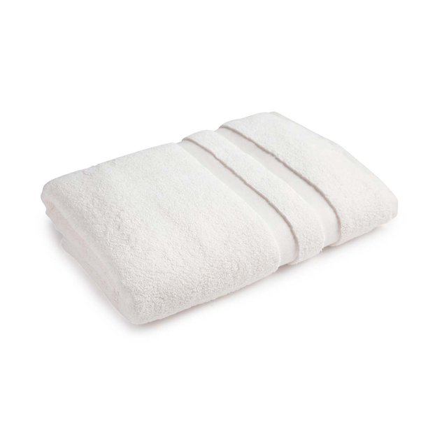 Signature Luxury Extra Thick Bath Towel, 600 GSM Max Absorbency, in Ivory
