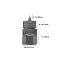 thumbnail image 3 of HSQJHJF Portable Large Capacity Mesh Shower Tote Bag Dry Hanging Wash Bag Outdoor Camping Bathing Storage Bag, 3 of 6