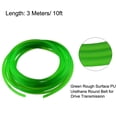 thumbnail image 2 of Unique Bargains 10ft 4mm PU Transmission Round Belt, High-Performance Urethane, Green, 2 of 3