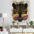 thumbnail image 3 of Design Art - Jaguar Drôle avec Lunettes de Soleil, 3 of 5