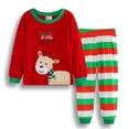 thumbnail image 1 of Conjuntos de pijamas para niños, ropa para bebés, ropa de dormir para niñas, ropa de dormir para niños, pijamas de Navidad de hadas y alces, traje de ropa de algodón, 1 of 4